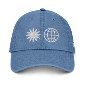 I Love Music Denim Dad Hat